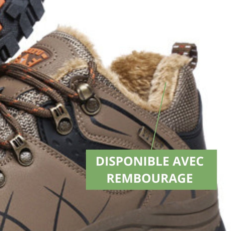 Ortho Pied-Chaussures-Bottes de randonnée imperméables et chaudes pour homme