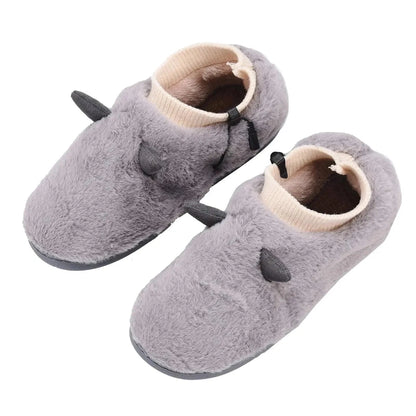 Ortho Pied-Chaussures-Chaussons chauffants en forme de chiot pour toute la famille