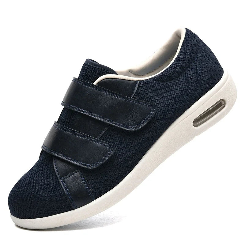 Ortho Pied-Chaussures-Chaussures de marche unisexes à fermeture velcro avec semelles confortables