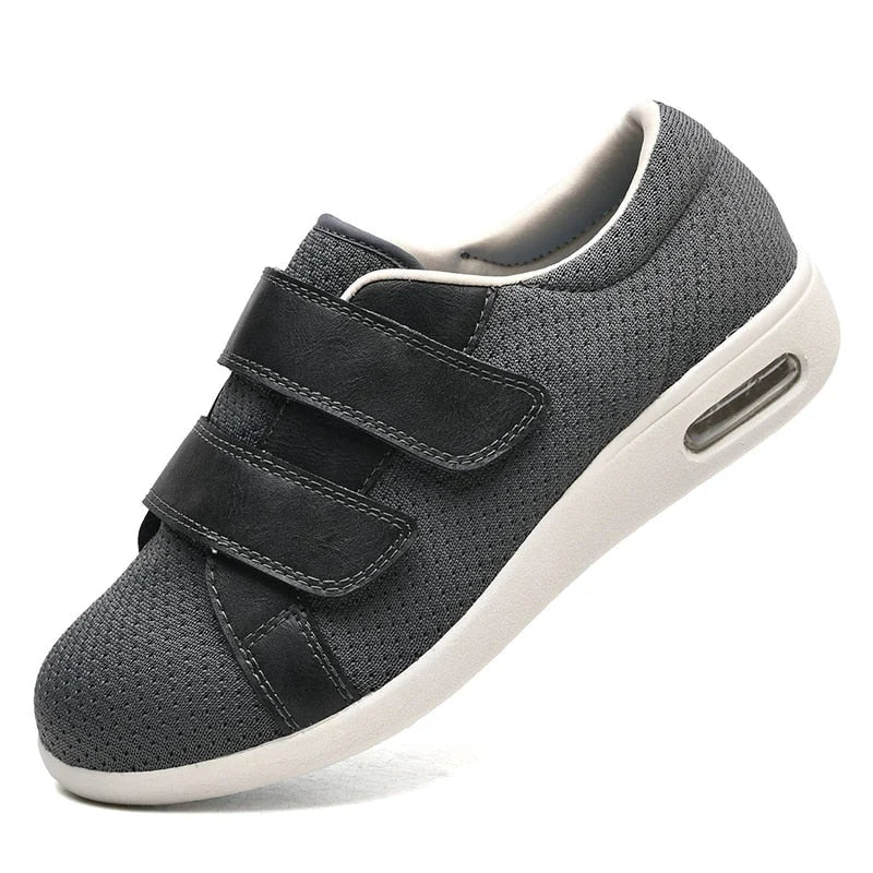 Ortho Pied-Chaussures-Chaussures de marche unisexes à fermeture velcro avec semelles confortables