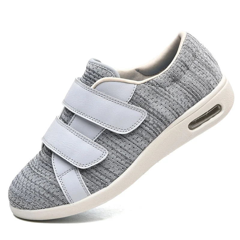 Ortho Pied-Chaussures-Chaussures de marche unisexes à fermeture velcro avec semelles confortables