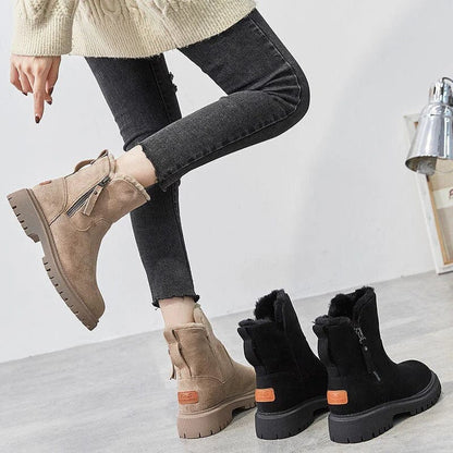 Ortho Pied-Chaussures Femmes-Bottes chaudes et élégantes pour les femmes en hiver