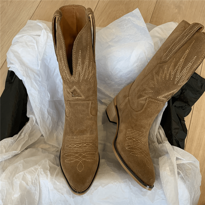 Ortho Pied-Chaussures Femmes-Bottes de cowboy tendance et élégantes pour femmes