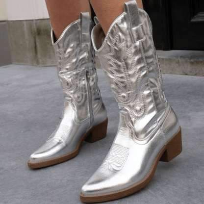 Ortho Pied-Chaussures Femmes-Bottes de cowboy tendance et élégantes pour femmes