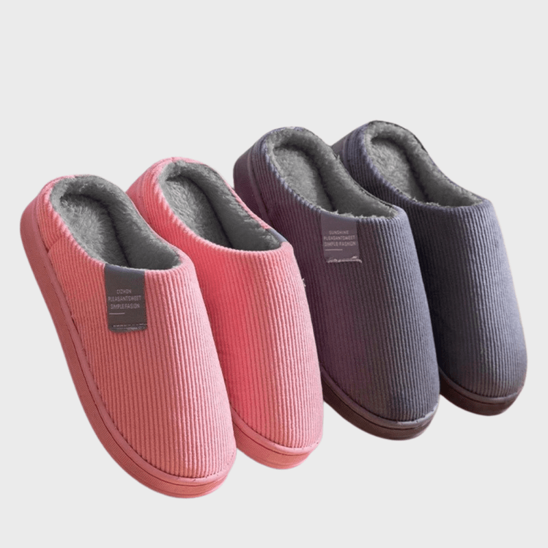 Ortho Pied-Chaussures Femmes-Chaussons doux et colorés pour femmes, confort optimal à la maison