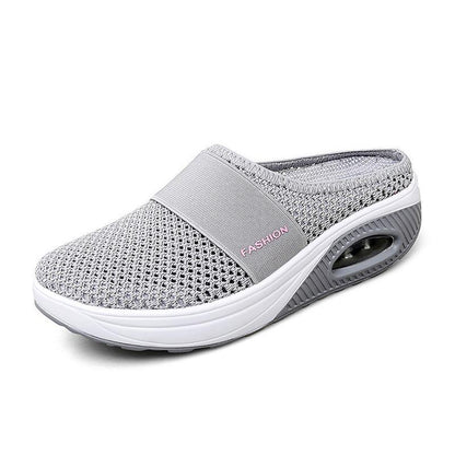 Ortho Pied-Chaussures Femmes-Chaussures à enfiler confortables avec semelle à coussin d'air pour femmes