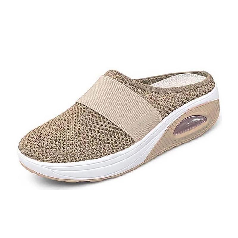 Ortho Pied-Chaussures Femmes-Chaussures à enfiler confortables avec semelle à coussin d'air pour femmes