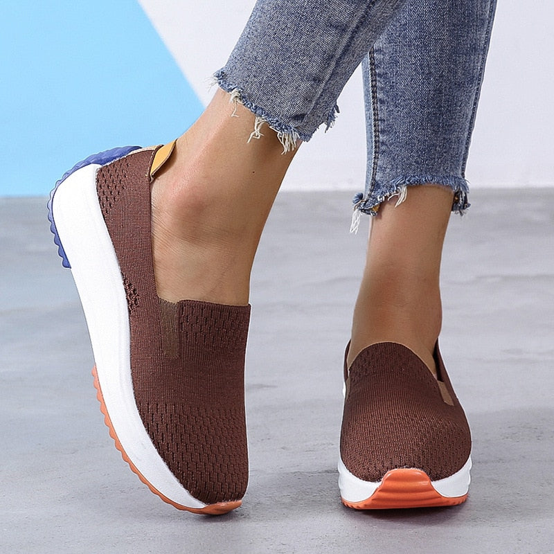 Ortho Pied-Chaussures Femmes-Facile à porter Chaussures pour femmes confortables et élégantes