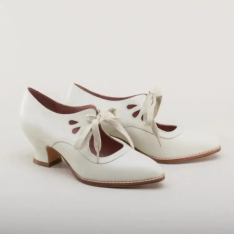 Ortho Pied-Chaussures Femmes-Talons élégants en cuir haut de gamme pour femmes