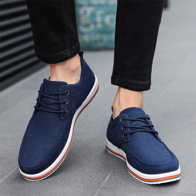 Ortho Pied-Chaussures homme-Chaussures décontractées en toile pour homme alliant confort et style