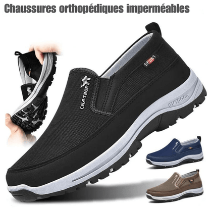 Ortho Pied-Chaussures homme-Chaussures élégantes et imperméables pour homme