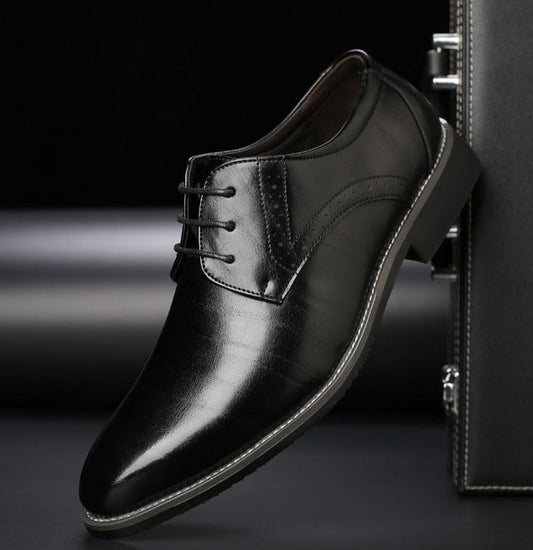 Ortho Pied-Chaussures homme-Chaussures en cuir élégantes pour hommes - Confort et style pour toutes les occasions