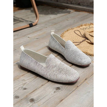 Ortho Pied-Flats women-Chaussures d'été plates et élégantes à bout rond pour femmes