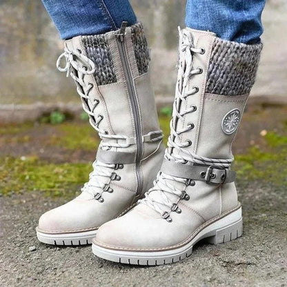 Ortho Pied-Hiver élégant et polyvalent pour femme, style de bottes chic