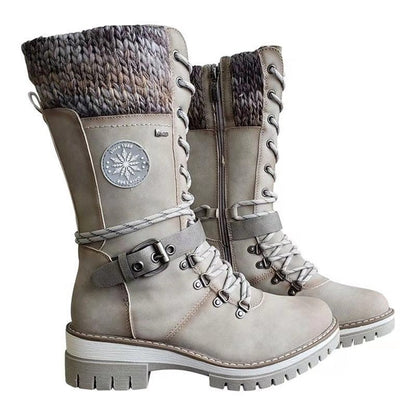 Ortho Pied-Hiver élégant et polyvalent pour femme, style de bottes chic