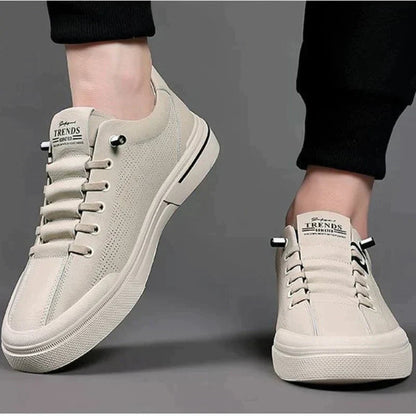 Hugo - Chaussures décontractées blanches avec style moderne pour homme