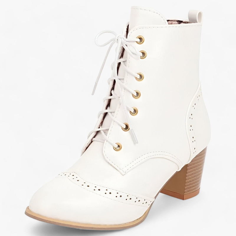 Ortho Pied-Manon - Bottes blanches chic et confortables pour femmes