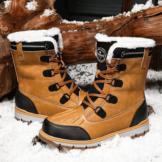 Ortho Pied-Men Boots-Bottes d'hiver tendance pour hommes avec isolation et semelles antidérapantes