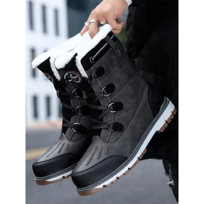 Ortho Pied-Men Boots-Bottes d'hiver tendance pour hommes avec isolation et semelles antidérapantes