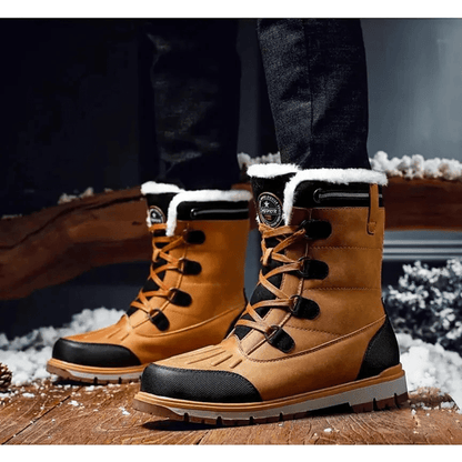 Ortho Pied-Men Boots-Bottes d'hiver tendance pour hommes avec isolation et semelles antidérapantes