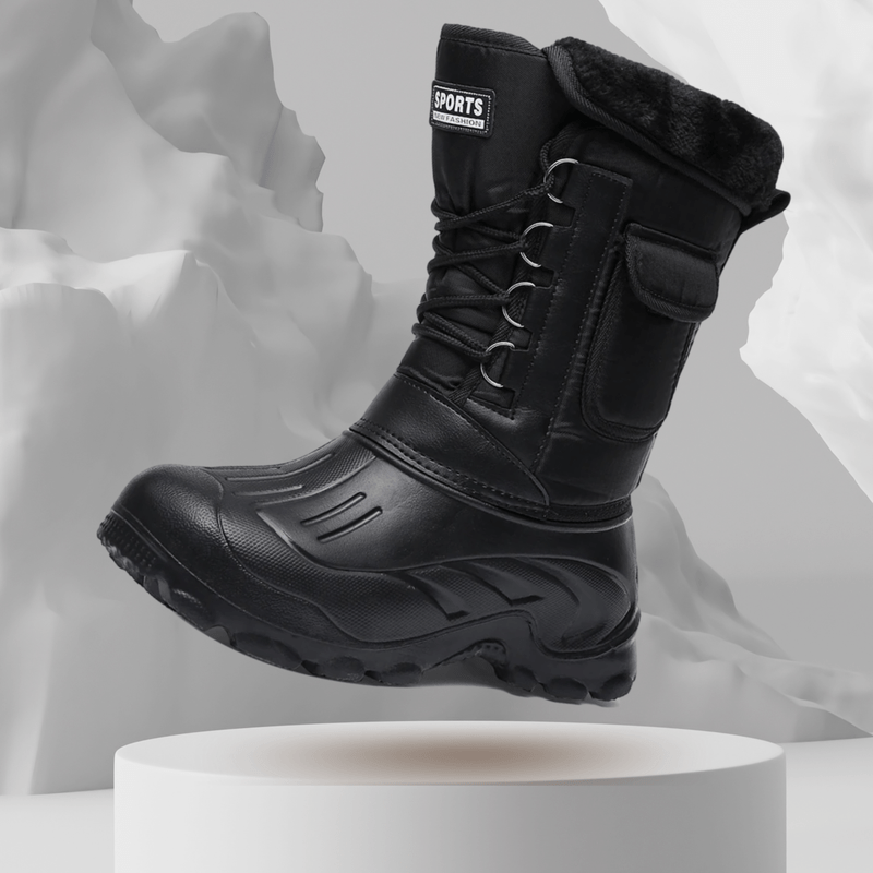 Ortho Pied-Men Boots-Bottes de randonnée pour hommes, ultra chaudes et résistantes à la neige