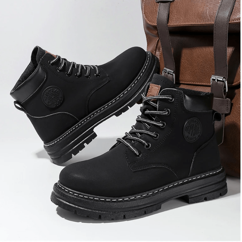 Ortho Pied-Men Boots-Bottes imperméables en caoutchouc pour homme, alliant confort et style