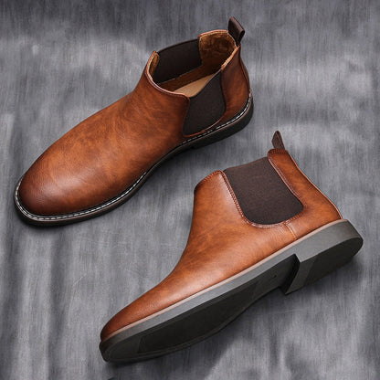 Ortho Pied-Men Boots-Bottines Chelsea classiques et élégantes pour un style intemporel