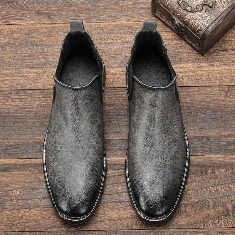 Ortho Pied-Men Boots-Bottines Chelsea classiques et élégantes pour un style intemporel