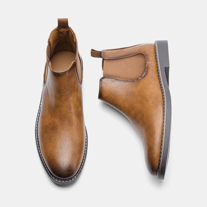 Ortho Pied-Men Boots-Bottines Chelsea classiques et élégantes pour un style intemporel