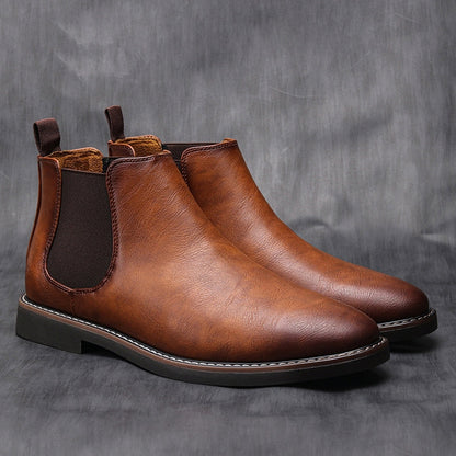 Ortho Pied-Men Boots-Bottines Chelsea classiques et élégantes pour un style intemporel