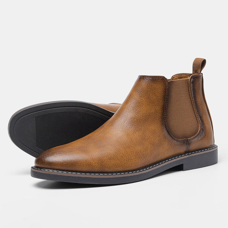 Ortho Pied-Men Boots-Bottines Chelsea classiques et élégantes pour un style intemporel