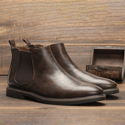 Ortho Pied-Men Boots-Bottines Chelsea classiques et élégantes pour un style intemporel