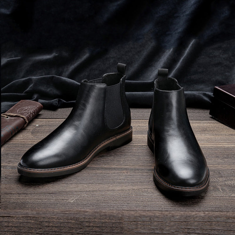 Ortho Pied-Men Boots-Bottines Chelsea classiques et élégantes pour un style intemporel