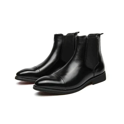 Ortho Pied-Men Boots-Hommes Bottes élégantes et polyvalentes pour un style raffiné