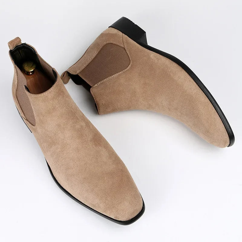 Ortho Pied-Men Shoes-Lucas - Bottines Chelsea élégantes et confortables pour homme