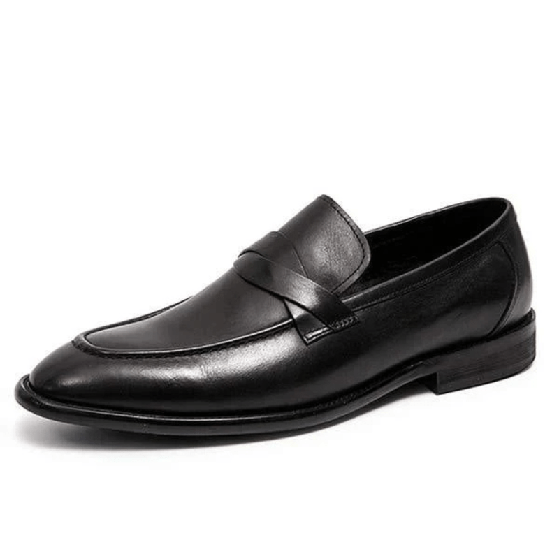 Ortho Pied-Mocassin Homme-Mocassins élégants en cuir pour hommes au style intemporel