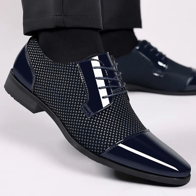 Ortho Pied-Mocassin Homme-Mocassins noirs élégants pour hommes avec finition raffinée