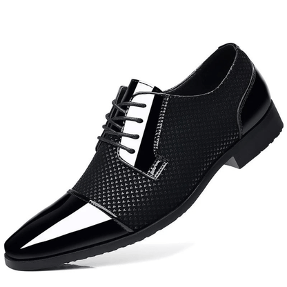 Ortho Pied-Mocassin Homme-Mocassins noirs élégants pour hommes avec finition raffinée