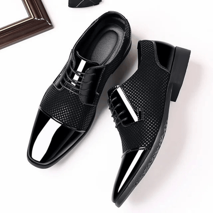 Ortho Pied-Mocassin Homme-Mocassins noirs élégants pour hommes avec finition raffinée