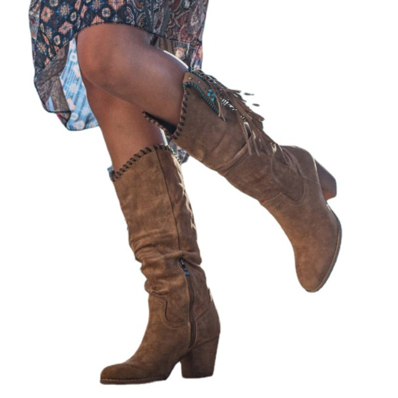 Ortho Pied-Chaussures Femmes-Bottes western élégantes et confortables pour femmes