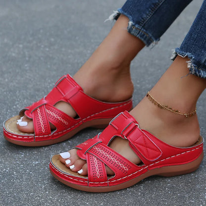 Ortho Pied-Sandales Femmes-Sandales élégantes pour femmes avec soutien de la voûte plantaire pour un confort optimal