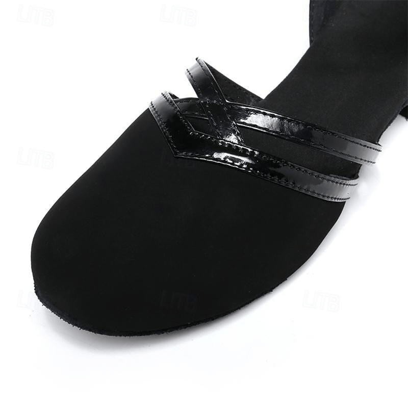 Ortho Pied-Sandales Femmes-Talon tendance noir pour femme avec semelle rembourrée