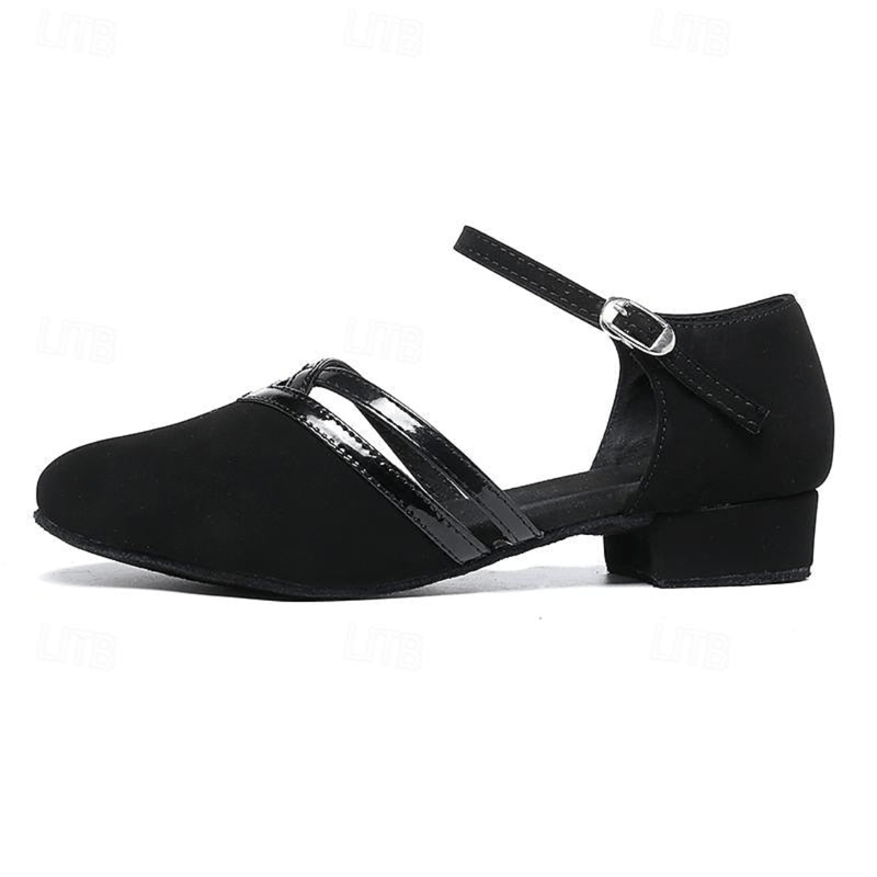 Ortho Pied-Sandales Femmes-Talon tendance noir pour femme avec semelle rembourrée