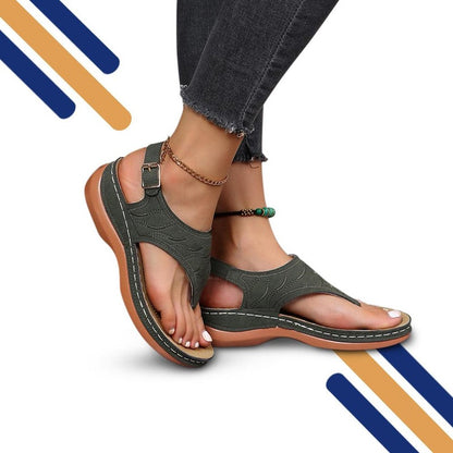 Ortho Pied-Sandals-Sandales confortables pour femme avec soutien optimal et semelles antidérapantes