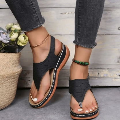 Ortho Pied-Sandals-Sandales confortables pour femme avec soutien optimal et semelles antidérapantes