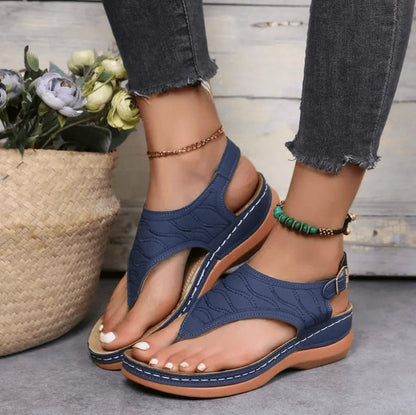 Ortho Pied-Sandals-Sandales confortables pour femme avec soutien optimal et semelles antidérapantes