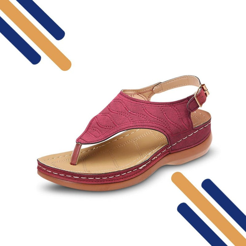 Ortho Pied-Sandals-Sandales confortables pour femme avec soutien optimal et semelles antidérapantes