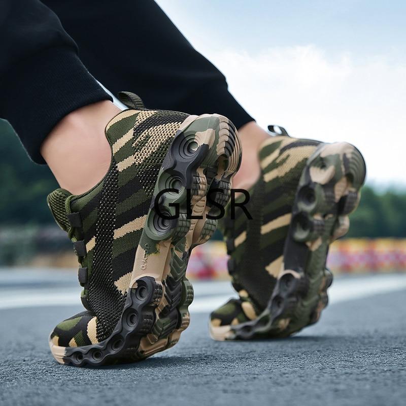 Sophie - Baskets confortables et stylées pour femme en camouflage respirant