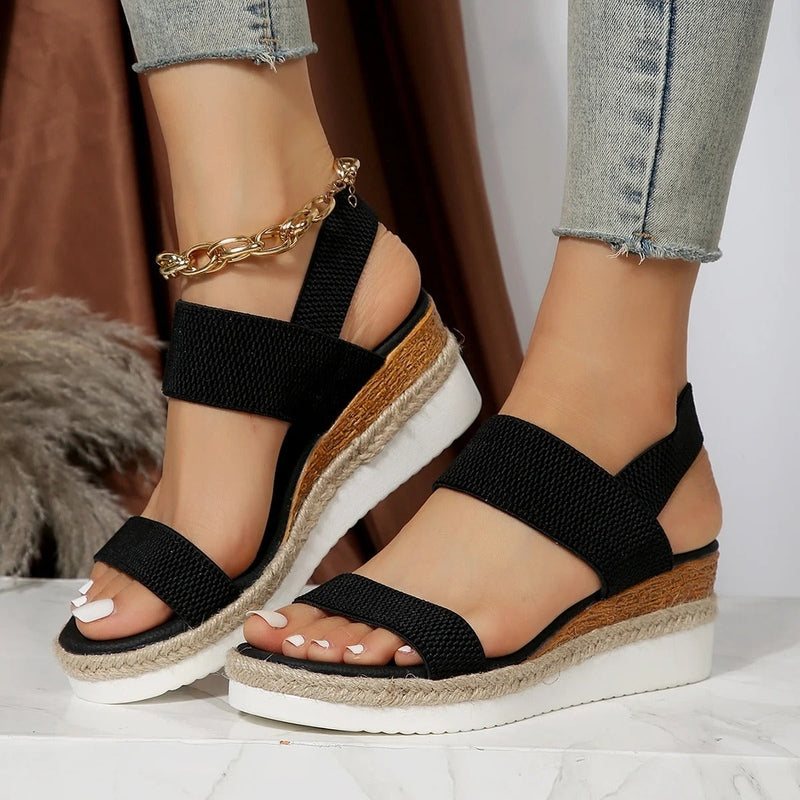 Ortho Pied-Talons Femmes-Sandales compensées chic et confortables pour femmes