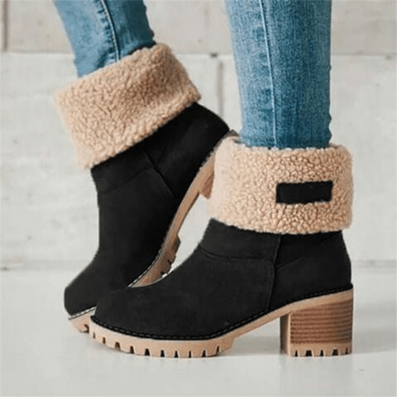 Ortho Pied-Women Boots-Bottes d'hiver élégantes et confortables pour femmes